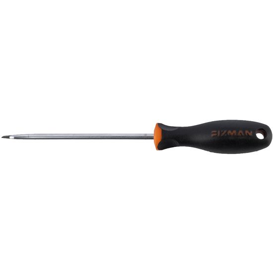 FIXMAN S/driver Slotted 4x0.8x100mm Crv With Ergonomic Handle